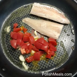 Garlic & Tomato Hake Fish 6