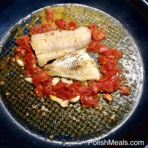 Garlic & Tomato Hake Fish 2