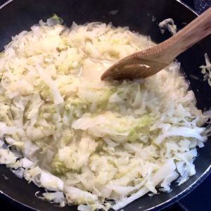 Fried Young Green Cabbage 7