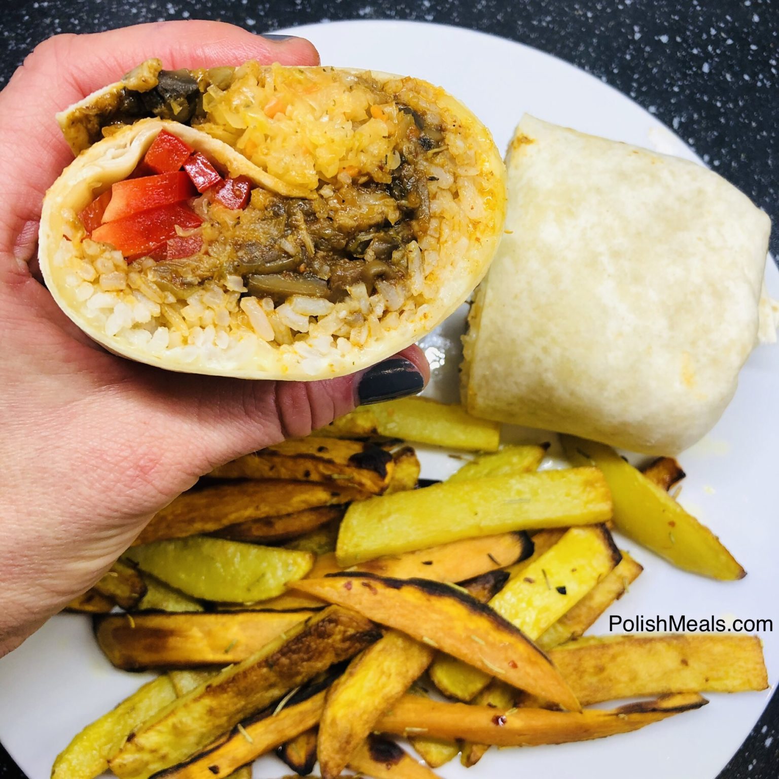 Shredded Pork Burrito Polish Style Polish Meals & Cooking