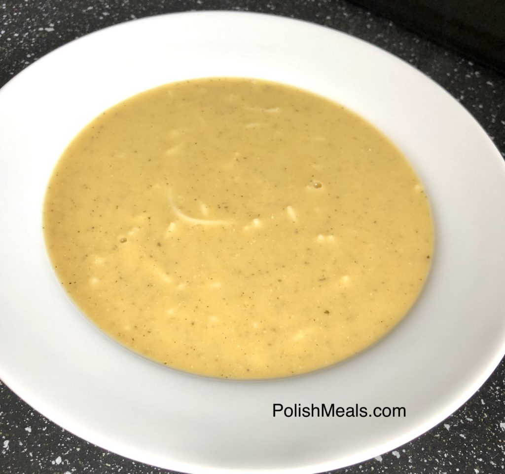 yellow peas creamy soup